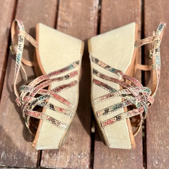 Lucky Brand wedge sandals - Picture 2 of 6